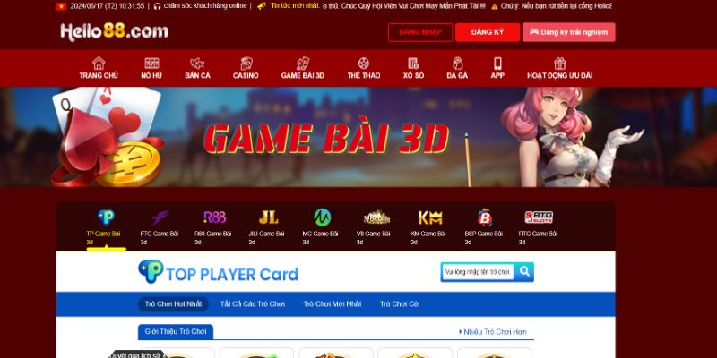 Khám Phá Những Game Bài Đồ Họa 3D